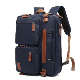15.6 Inch And 17.3 Inch 3 In 1 Computer Laptop Carry Bag Office Designer Waterproof Business Laptop Briefcase Bag 1pc (Material: Nylon Cobalt, size: 15.6 Inches)
